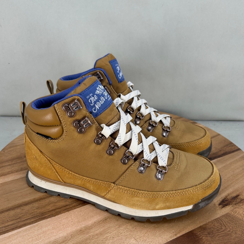 The North Face Womens Back-To-Berkeley Redux Boots Brown Blue NF00CLU7 Size 9